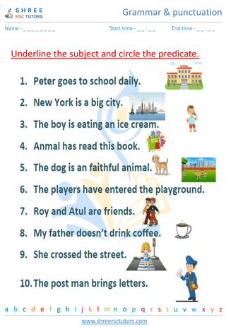 Grammar And Punctuation 1