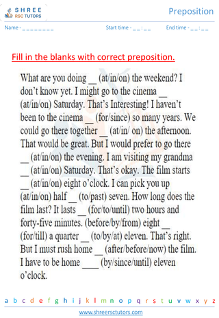 Preposition 20
