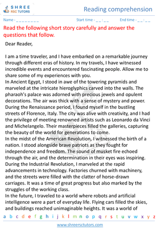 Reading Comprehension 4 1