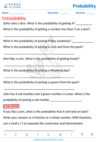 Find The Probability (1)