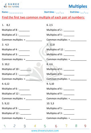 Finding Least Common Multiple (1)