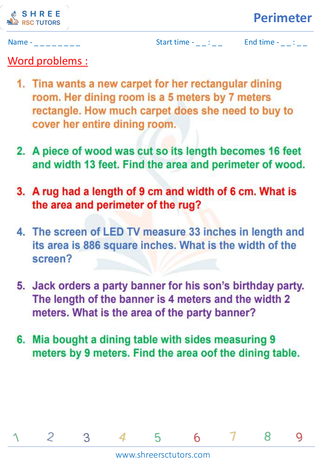 Area And Perimeter Of 2d Shapes (13)