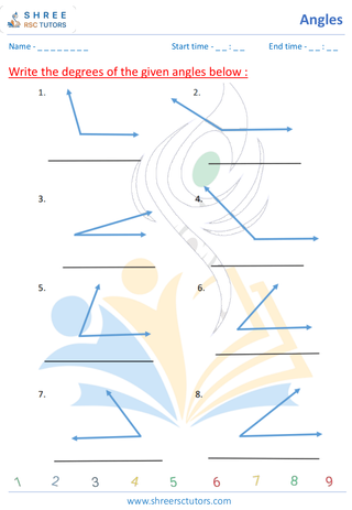 Estimating Angle Measures  (10)