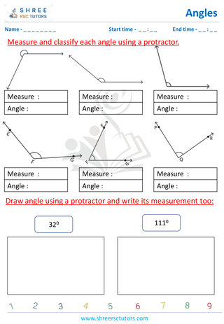 Estimating Angle Measures  (6)