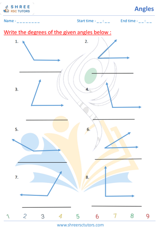 Estimating Angle Measures  (9)