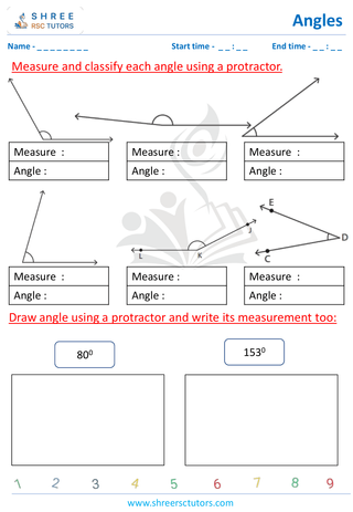 Estimating Angle Measures  (8)