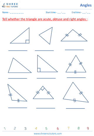 Identifying Acute, Right, And Obtuse Angles (2)
