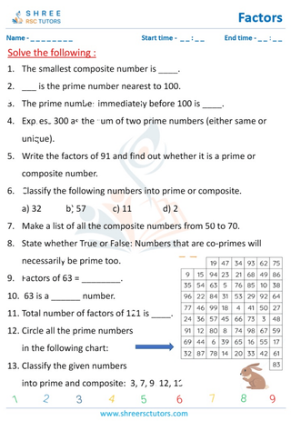 Identifying Prime And Composite Numbers (4)