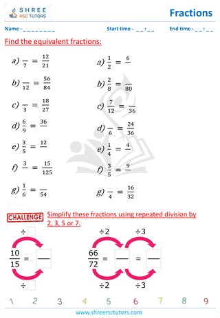 Equivalent Fraction (5)