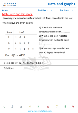Make Stem And Leaf Plots (1)