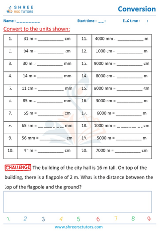 Converting Millimeters, Centimeters, And Meters (8)