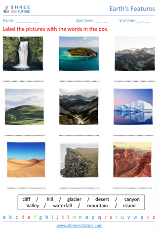 Identifying Landforms And Bodies Of Water 3