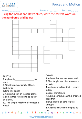 Understanding Motion And Simple Machines 4