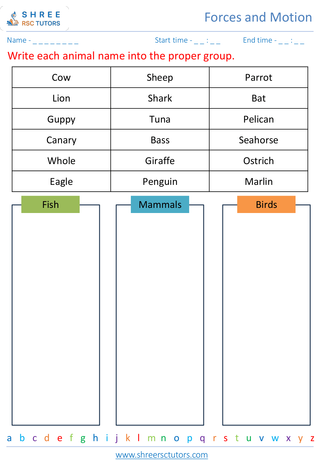 Classifying Plants And Animals 4