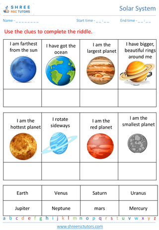 Identifying And Describing Planets In Our Solar System 6