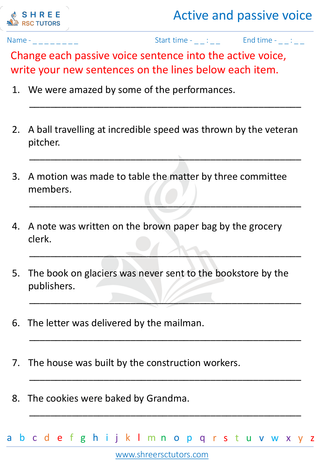 Active And Passive Voice 9