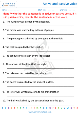 Active And Passive Voice 2