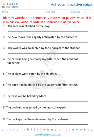 Active And Passive Voice 1