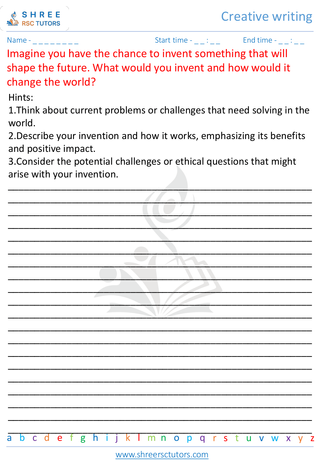 Creative Writing 5   4