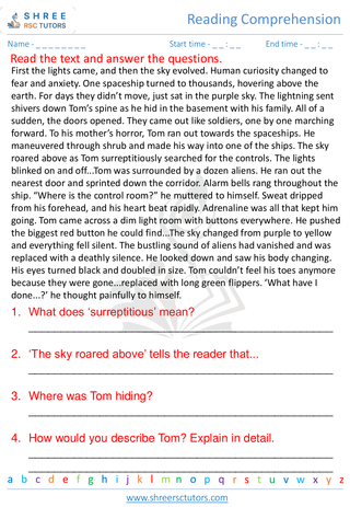 Reading Comprehension 1