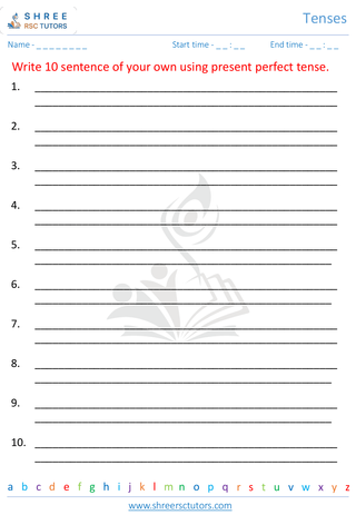 Tenses 7