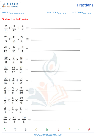 Multiplication And Division Of Fraction (1)