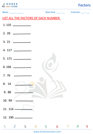 Factors And Multiples Of A Number (1)