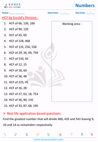 HCF By Euclids Algorithm And Special Cases Of LCM And HCF (3)
