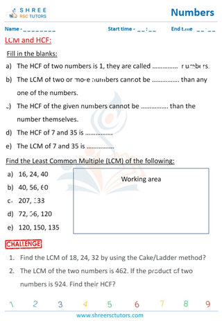 LCM And HCF Of Numbers (3)
