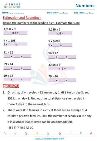 Estimations And Rounding (2)