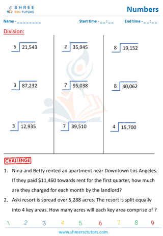 Multiplication And Division Of Large Numbers (2)