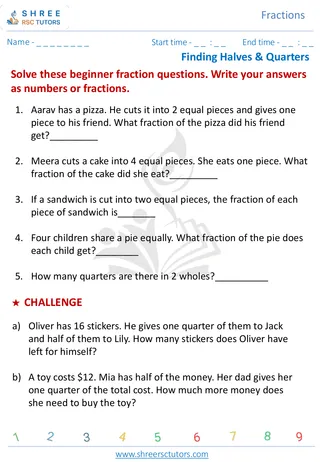 Halves And Quarters (1)