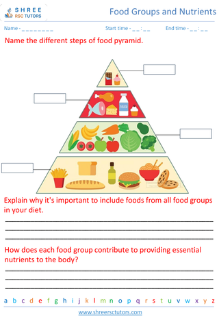 Exploring Different Food Groups 3