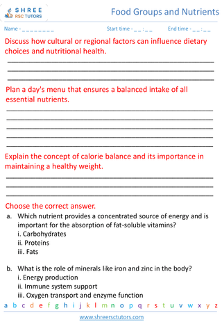 The Importance Of Balanced Nutrition 5