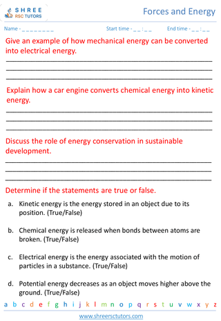 Kinetic, Potential, And Various Types Of Energy 3