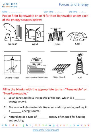 Renewable And Non Renewable Energy Sources 1