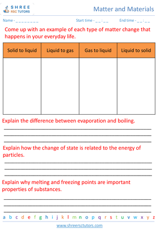 Changes In States Of Matter 3
