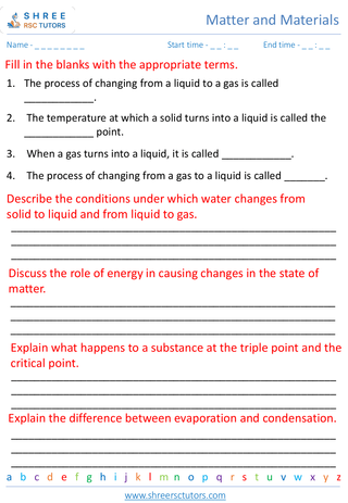 Changes In States Of Matter 4