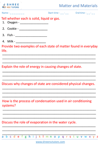 Changes In States Of Matter 5