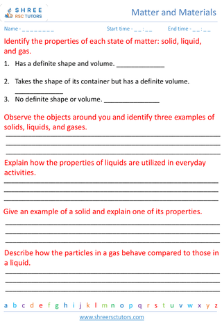 Properties Of Solids, Liquids, And Gases 6