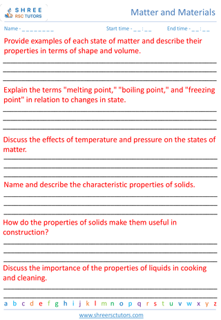 Properties Of Solids, Liquids, And Gases 5