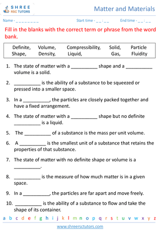 Properties Of Solids, Liquids, And Gases 2