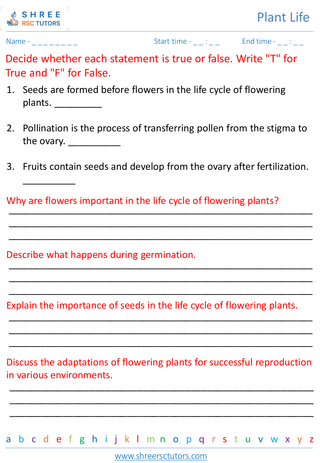 Life Cycle Of Flowering Plants 4