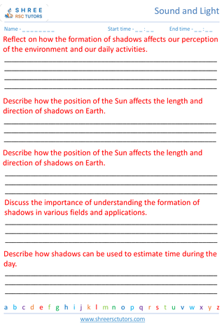 Formation Of Shadows 4
