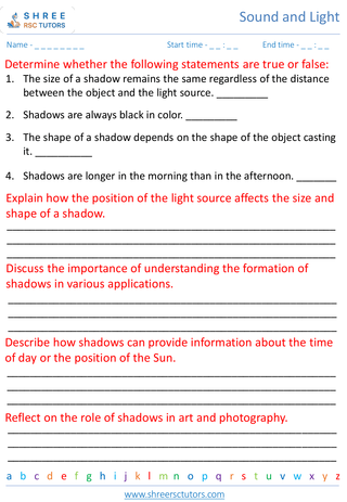 Formation Of Shadows 5