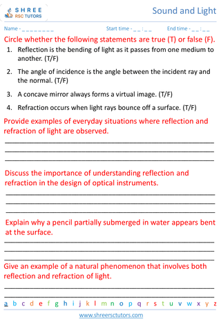 Reflection And Refraction Of Light 4
