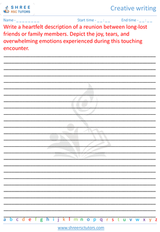 Creative Writing 6   5