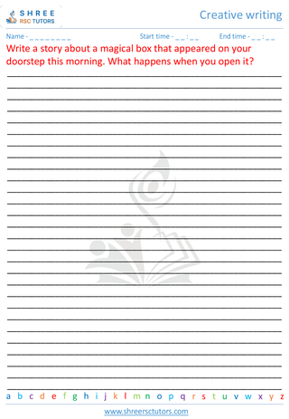 Creative Writing 6   7