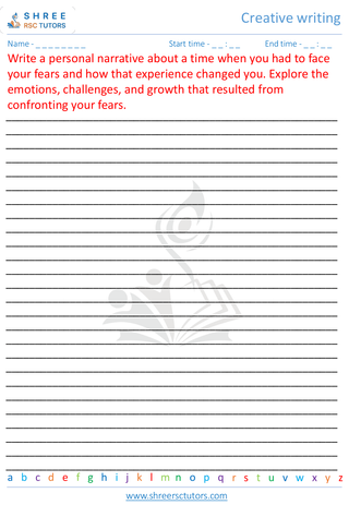 Creative Writing 6   9