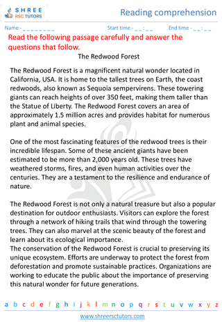 Reading Comprehension 3